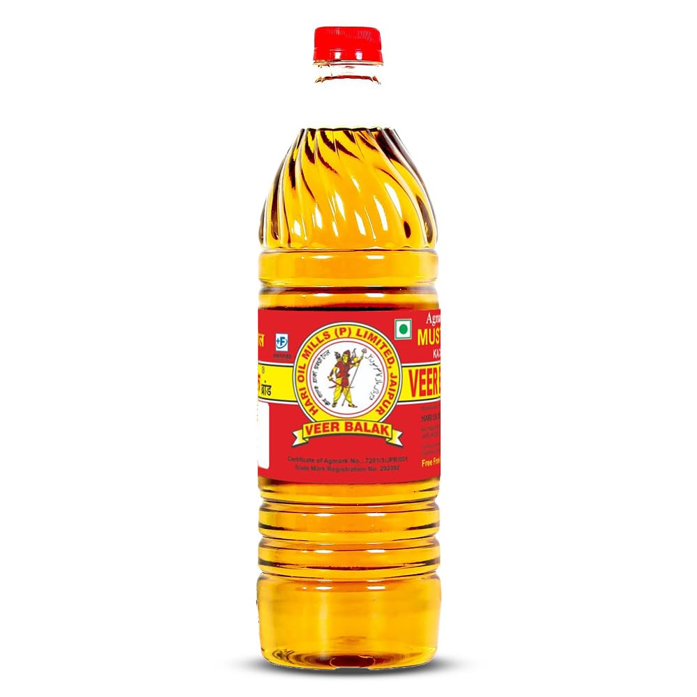 VEER BALAK Premium Kachi Ghani Mustard Oil - 100ML