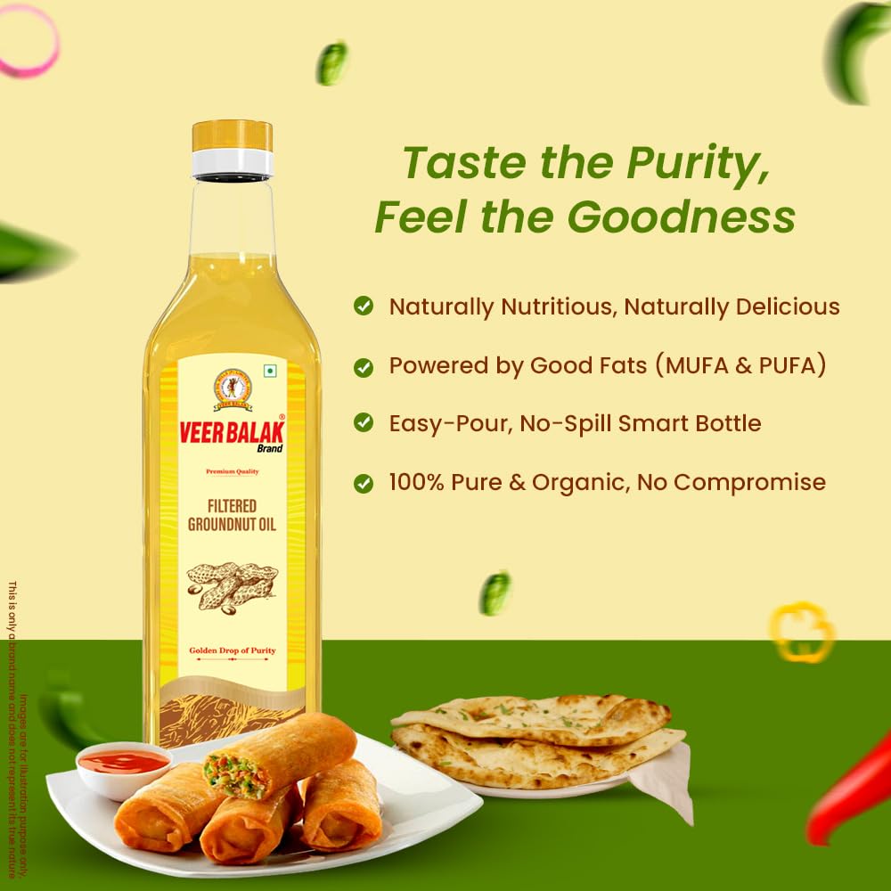 Filtered Groundnut Oil